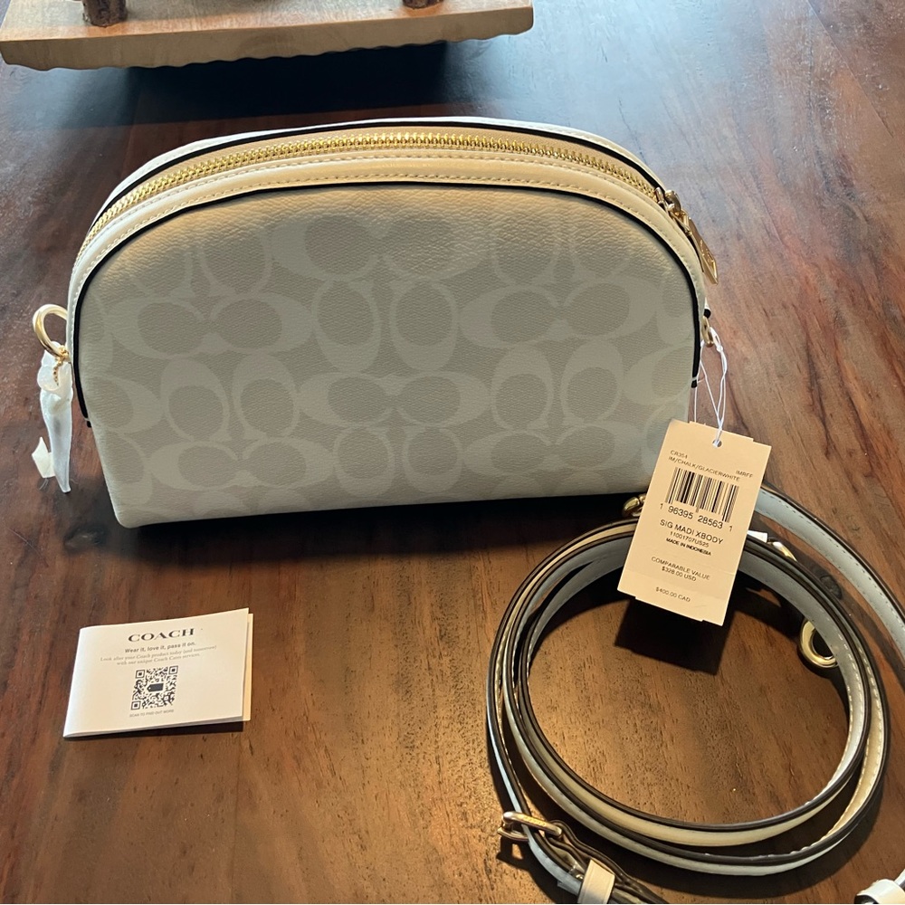 Coach Cream Crossbody Bag - Picture 3 of 5